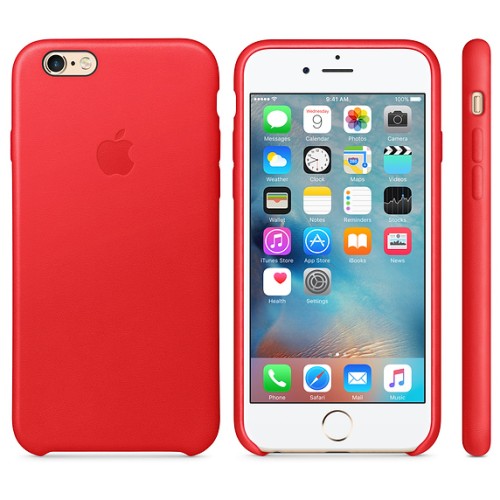 APPLE COVER IN PELLE iPhone 6/6S ROSSO